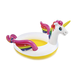 استخر بادی کودک اینتکس intex طرح یونیکورن (اسب تک شاخ) مدل 57441-اسباب بازی